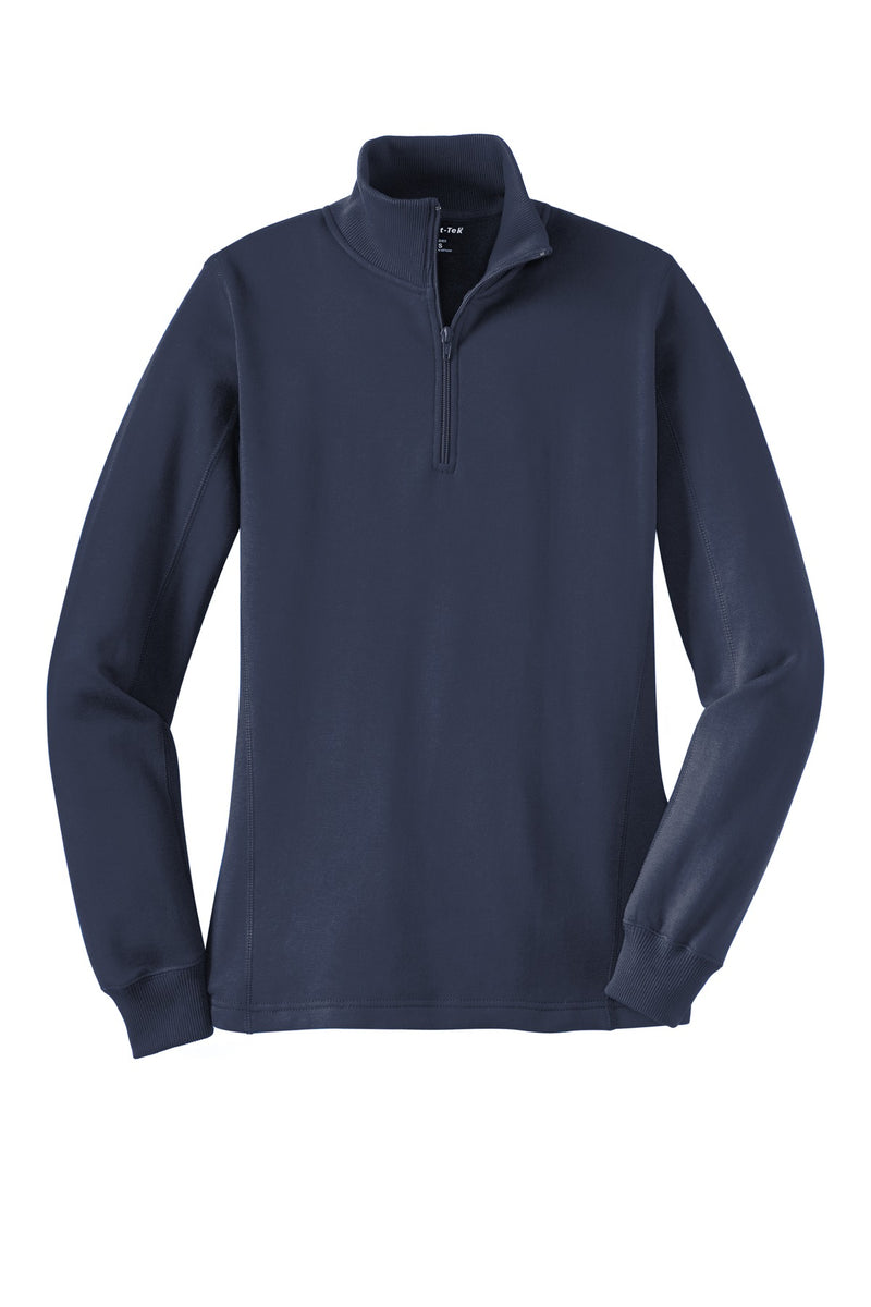 Sport-Tek Women's 1/4-Zip Sweatshirt - True Navy