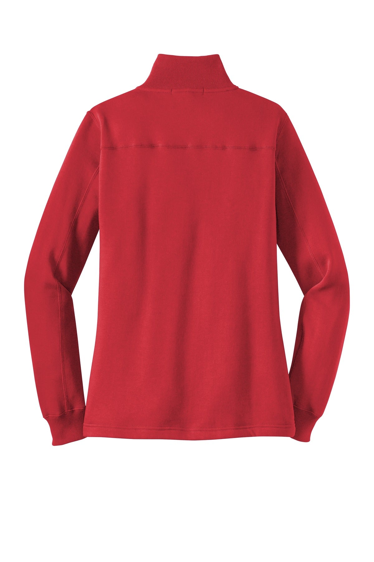 Sport-Tek Women's 1/4-Zip Sweatshirt - True Red