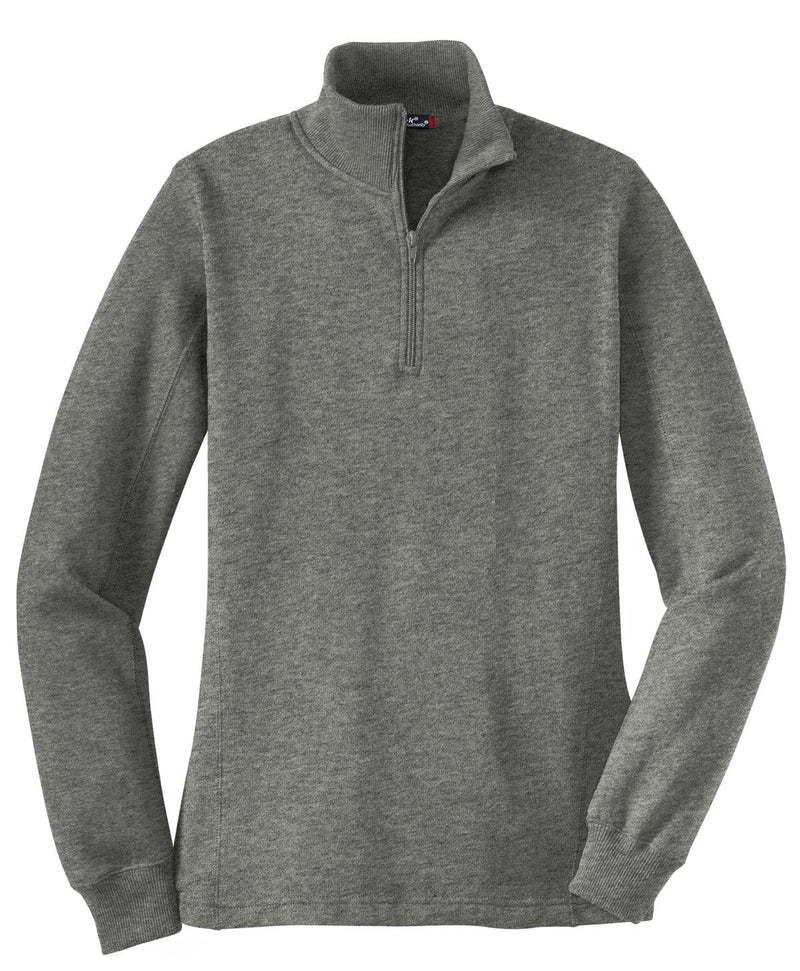 Sport-Tek Women's 1/4-Zip Sweatshirt - Vintage Heather