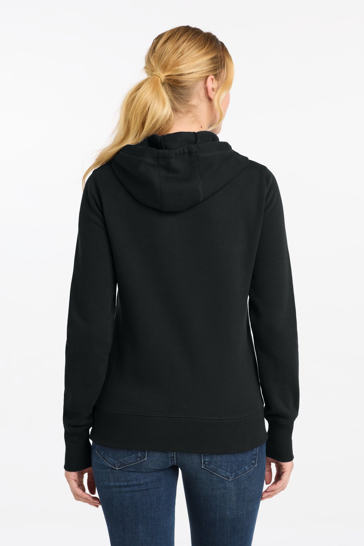 Sport-Tek Women's Pullover Hooded Sweatshirt - Black
