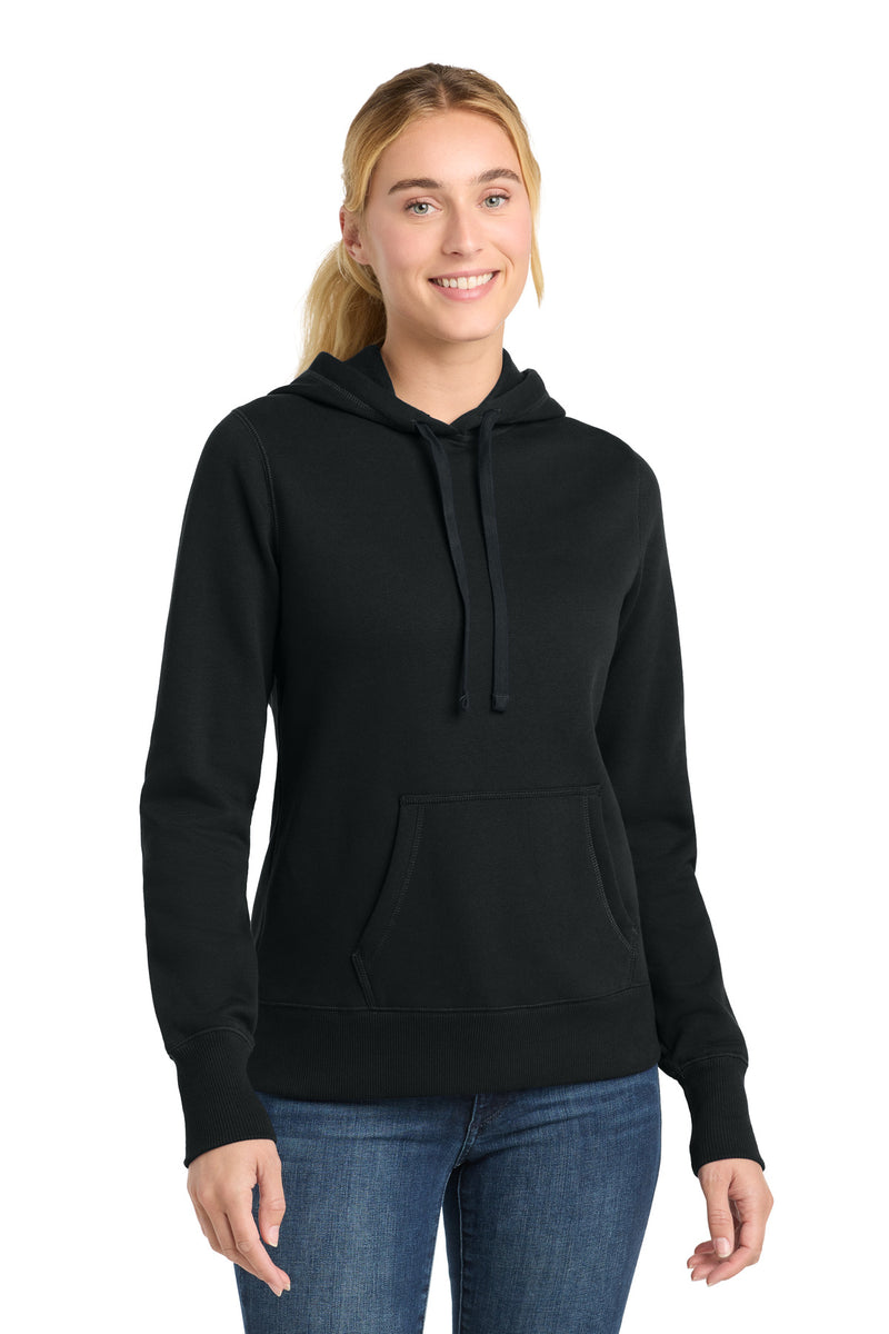 Sport-Tek Women's Pullover Hooded Sweatshirt - Black