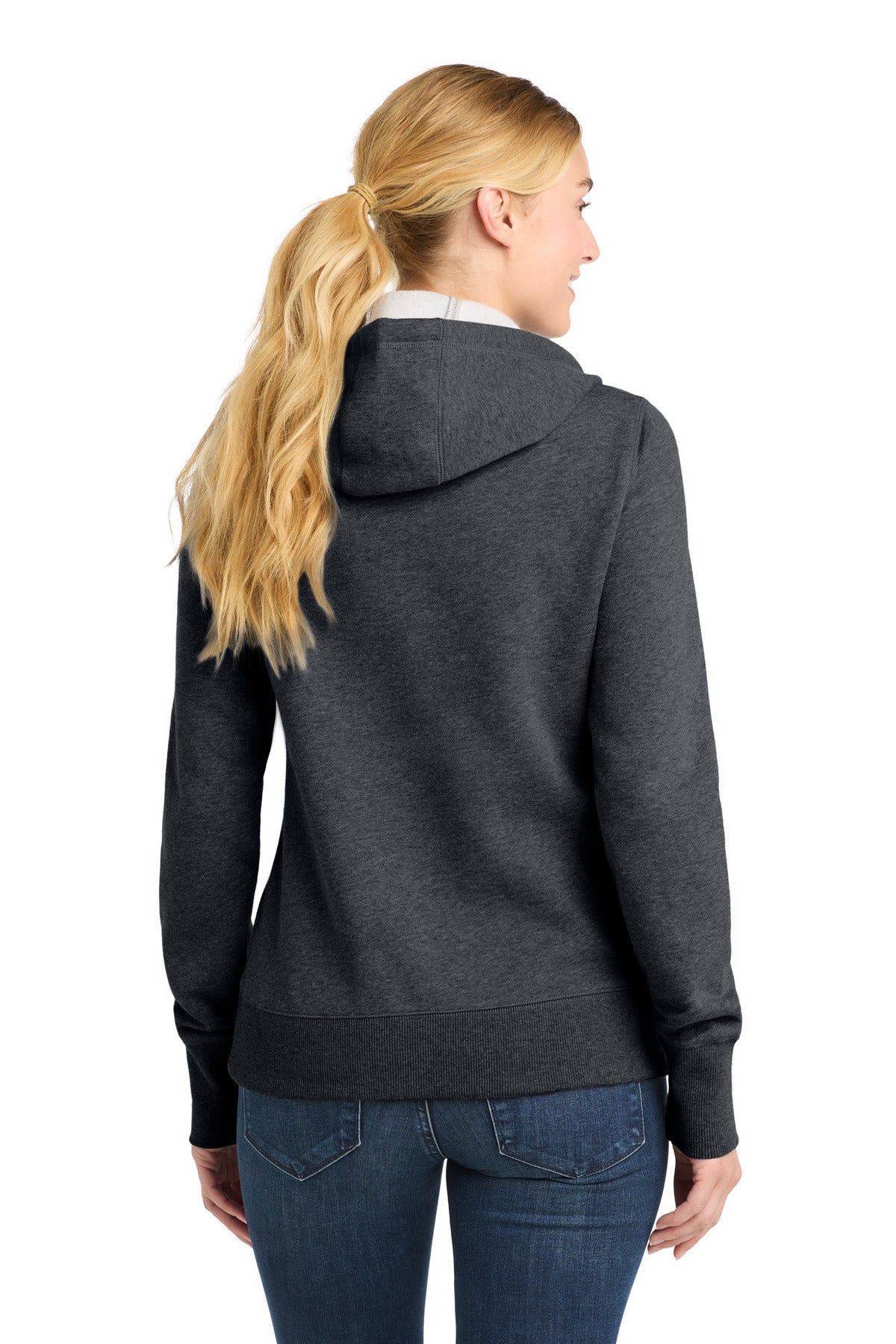 Sport-Tek Women's Pullover Hooded Sweatshirt - Graphite Heather