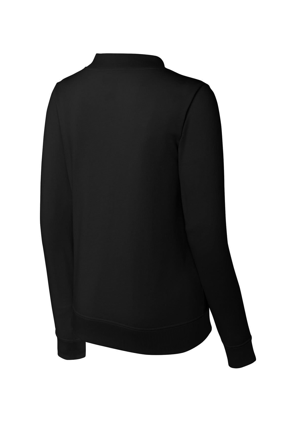 Sport-Tek  Women's Lightweight French Terry Bomber - Black