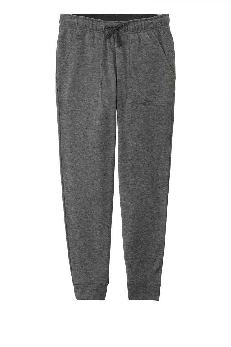 Sport-Tek  Women's PosiCharge  Tri-Blend Wicking Fleece Jogger - Dark Grey Heather