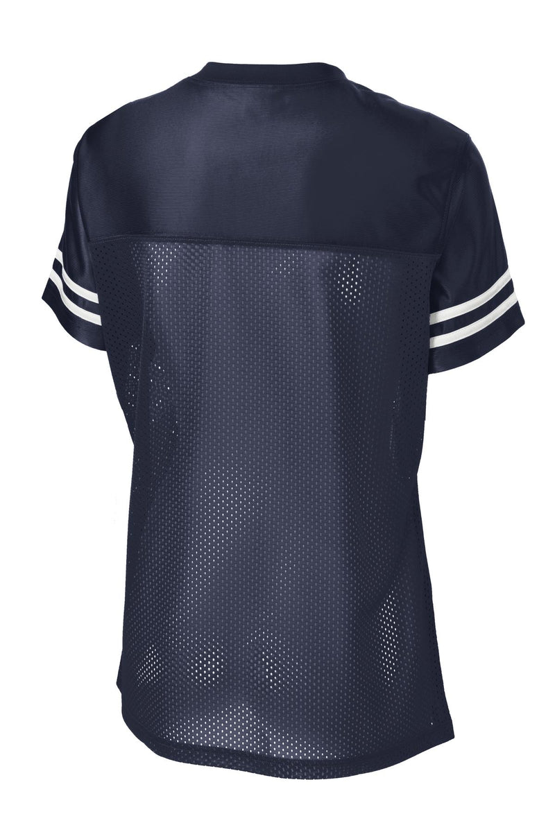 Sport-Tek Women's PosiCharge Replica Jersey - True Navy/ White