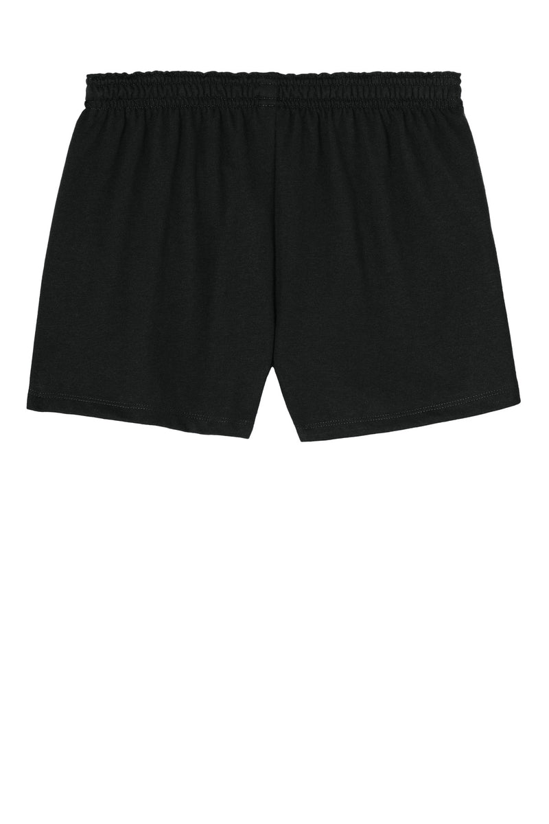 Sport-Tek Women's Jersey Knit Squad Short - Black