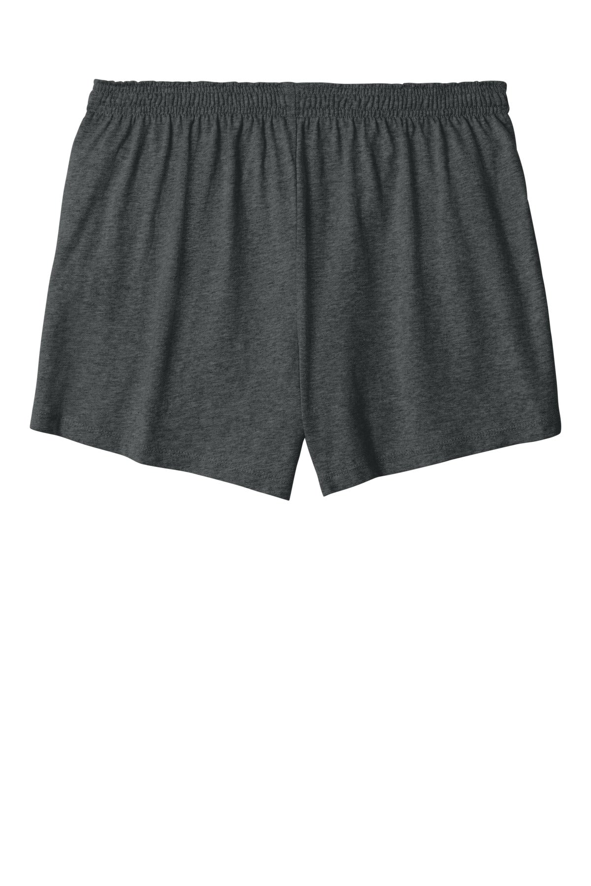 Sport-Tek Women's Jersey Knit Squad Short - Dark Grey Heather