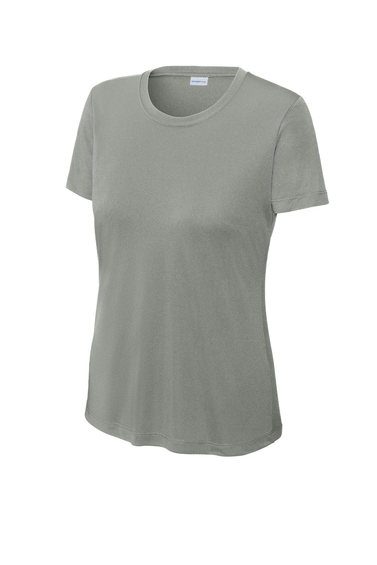 Sport-Tek Women's PosiCharge Competitor Tee - Grey Concrete