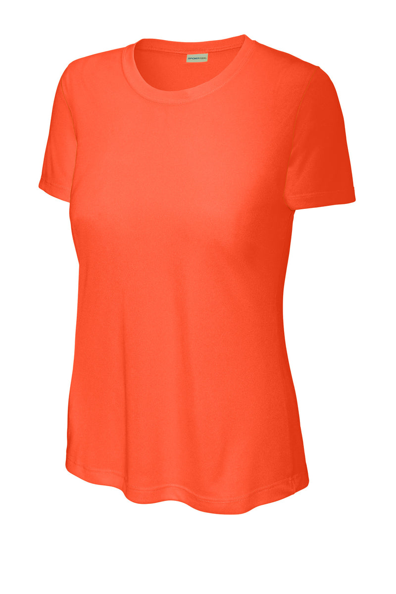 Sport-Tek Women's PosiCharge Competitor Tee - Neon Orange