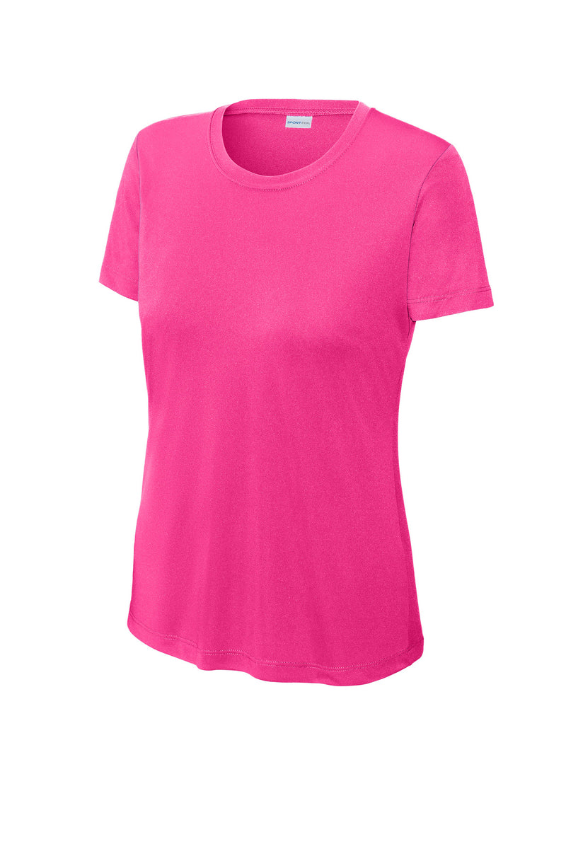 Sport-Tek Women's PosiCharge Competitor Tee - Neon Pink