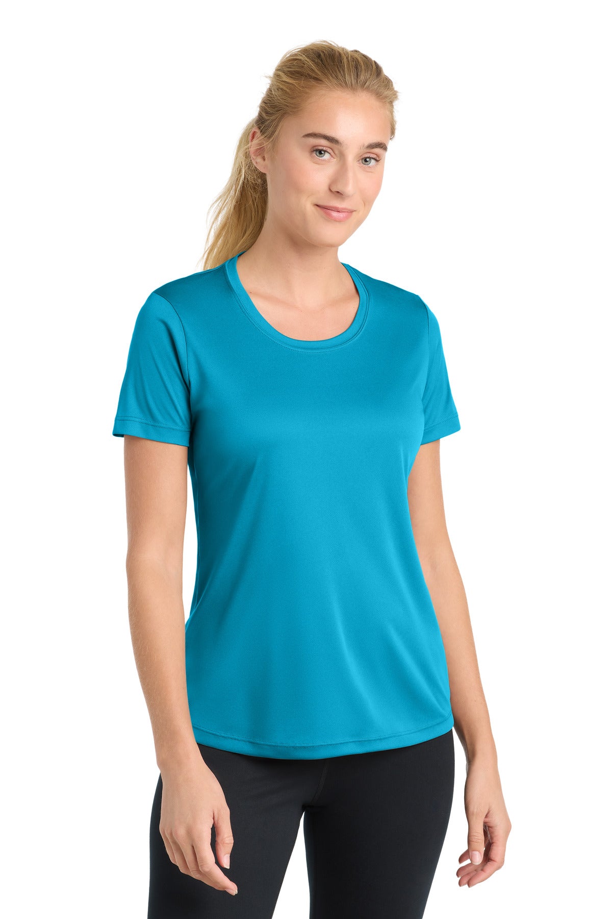 Sport-Tek Women's PosiCharge Competitor Tee - Atomic Blue