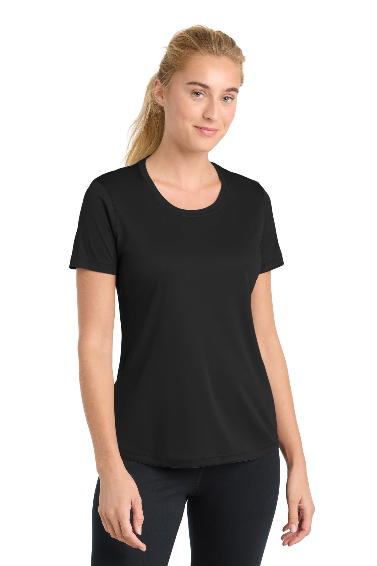 Sport-Tek Women's PosiCharge Competitor Tee - Black
