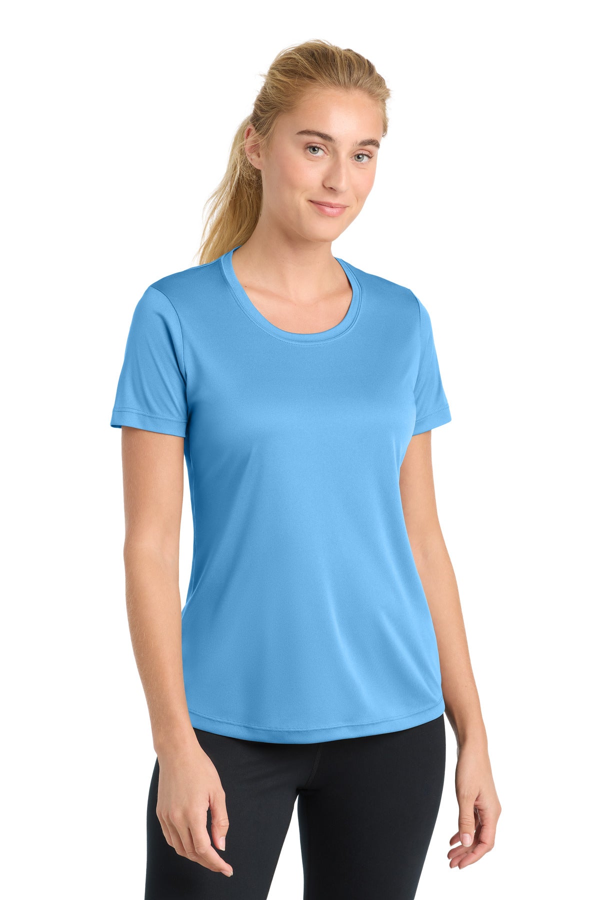 Sport-Tek Women's PosiCharge Competitor Tee - Carolina Blue