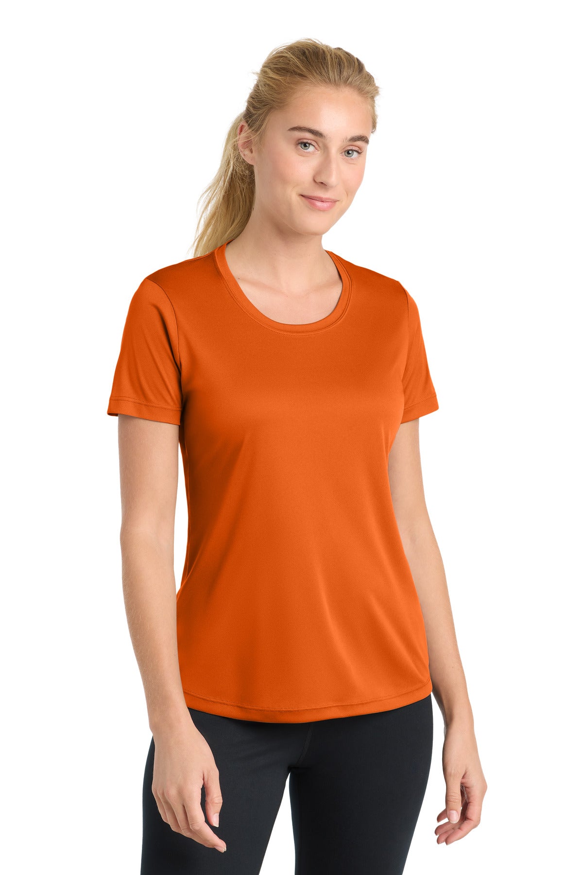Sport-Tek Women's PosiCharge Competitor Tee - Deep Orange