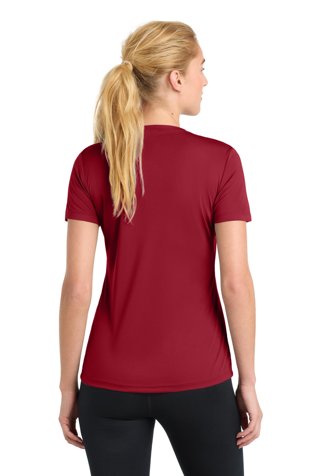 Sport-Tek Women's PosiCharge Competitor Tee - Deep Red