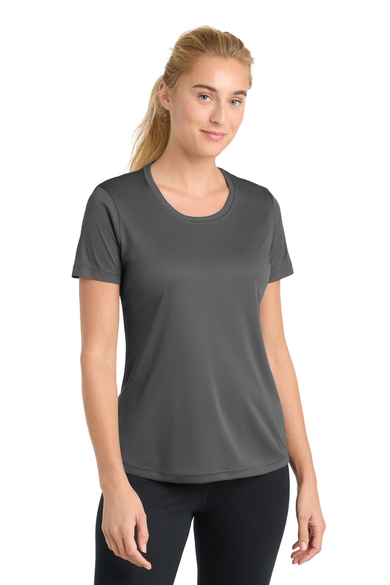Sport-Tek Women's PosiCharge Competitor Tee - Iron Grey