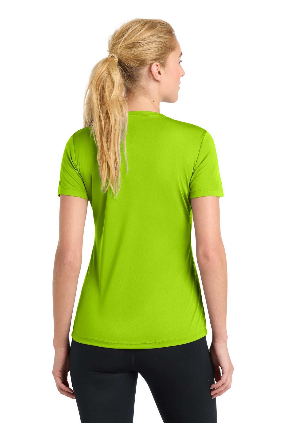 Sport-Tek Women's PosiCharge Competitor Tee - Lime Shock