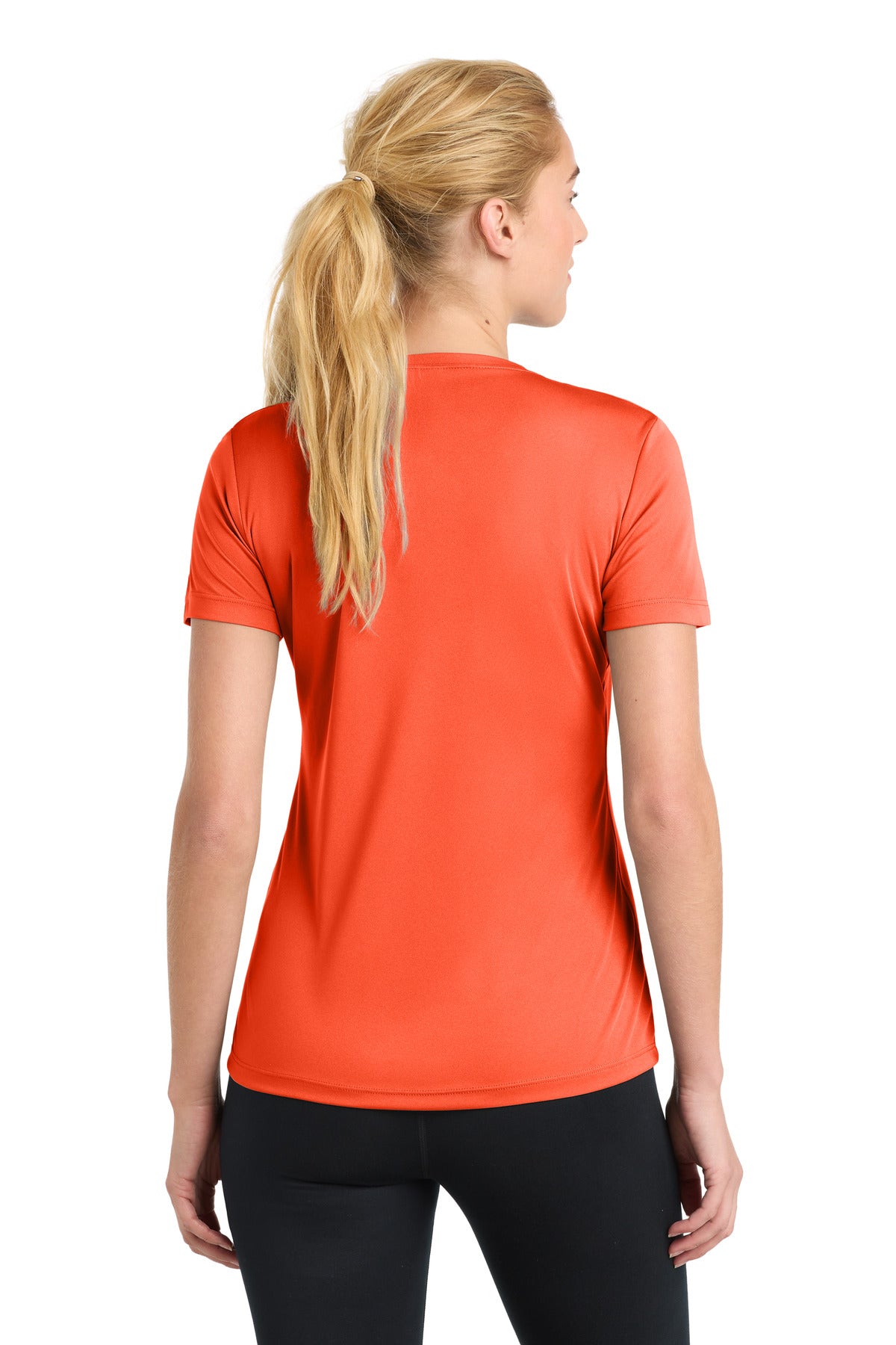 Sport-Tek Women's PosiCharge Competitor Tee - Neon Orange