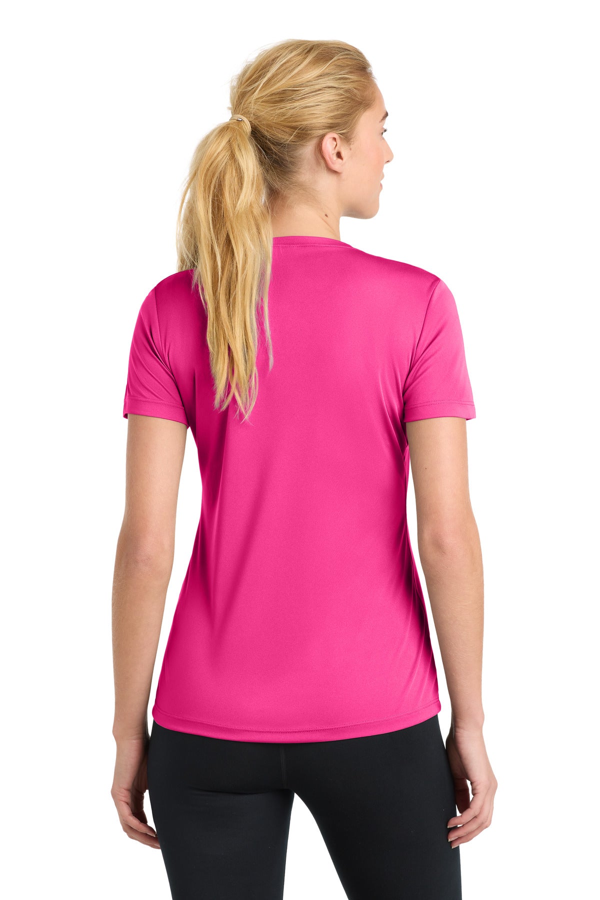 Sport-Tek Women's PosiCharge Competitor Tee - Neon Pink
