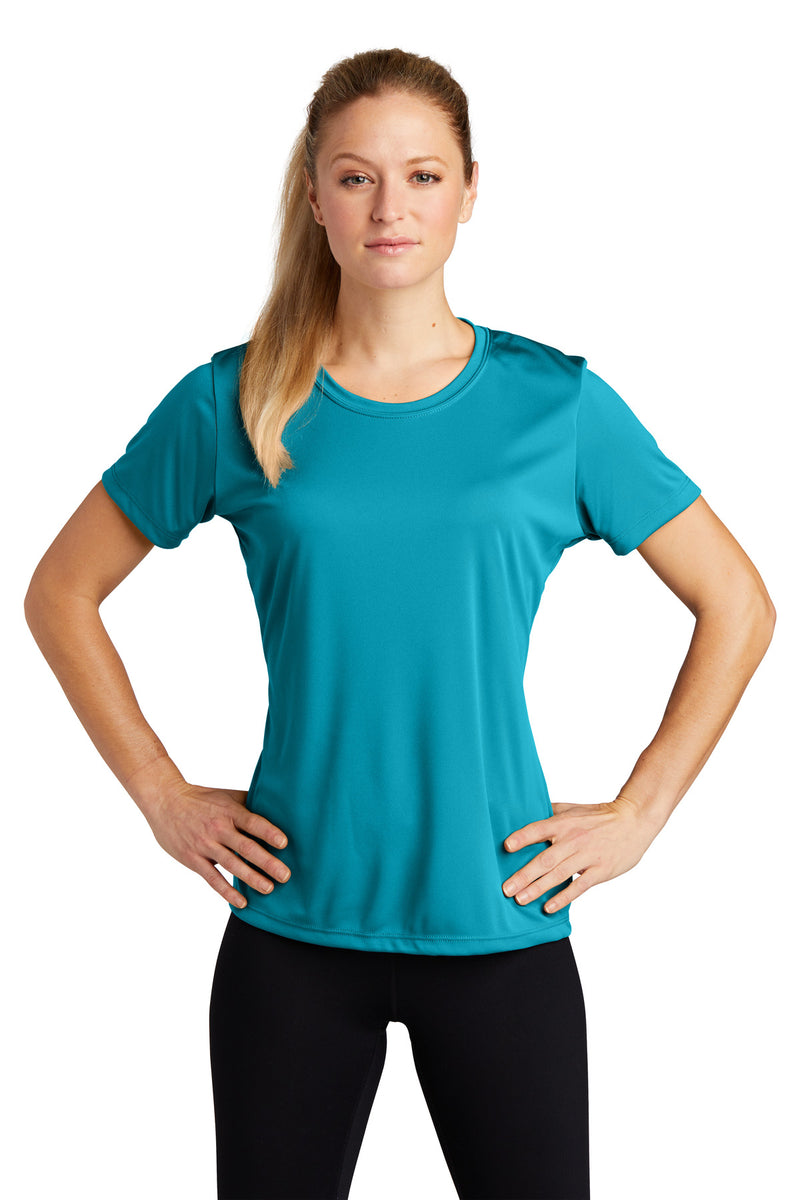 Sport-Tek Women's PosiCharge Competitor Tee - Tropic Blue