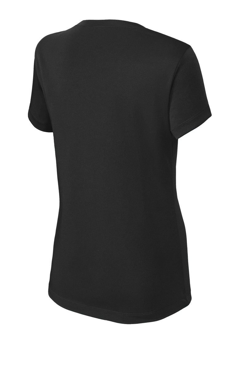 Sport-Tek Women's PosiCharge Competitor V-Neck Tee - Black