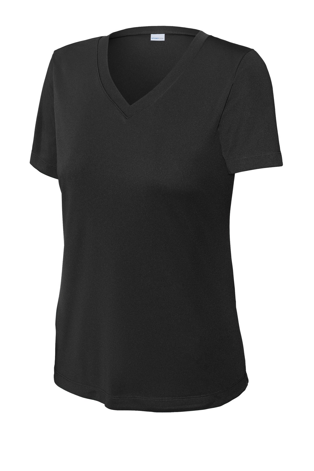 Sport-Tek Women's PosiCharge Competitor V-Neck Tee - Black