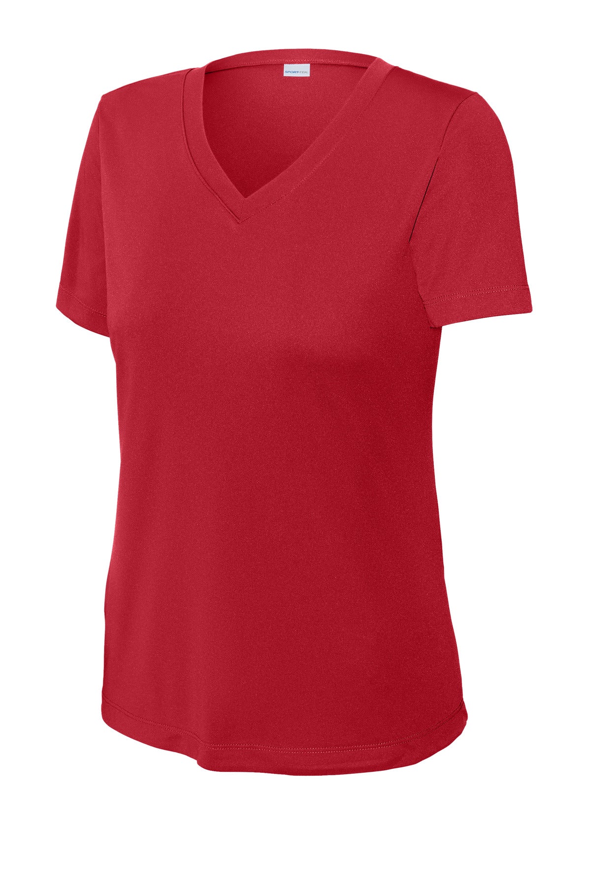 Sport-Tek Women's PosiCharge Competitor V-Neck Tee - Deep Red