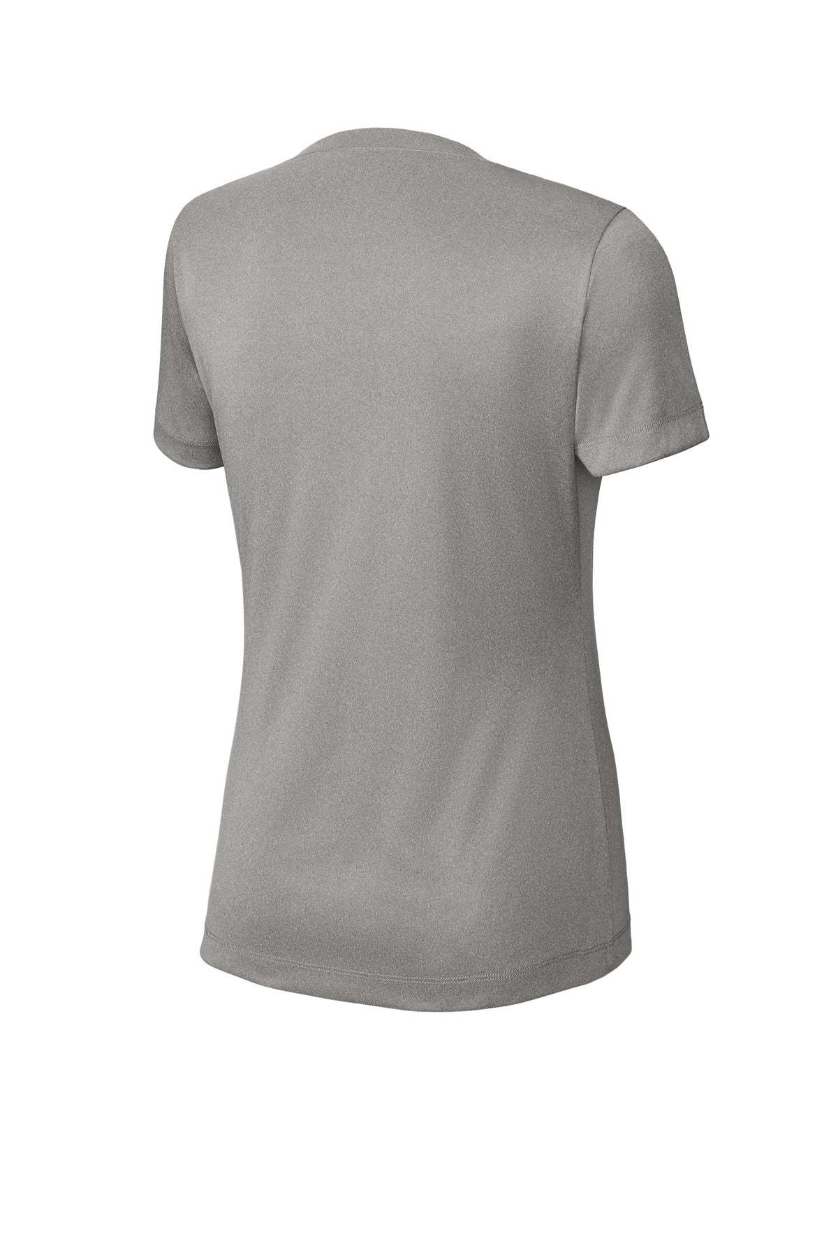 Sport-Tek Women's PosiCharge Competitor V-Neck Tee - Grey Concrete Heather