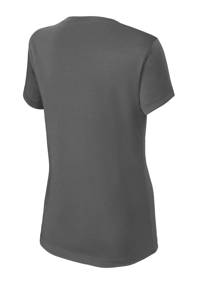 Sport-Tek Women's PosiCharge Competitor V-Neck Tee - Iron Grey