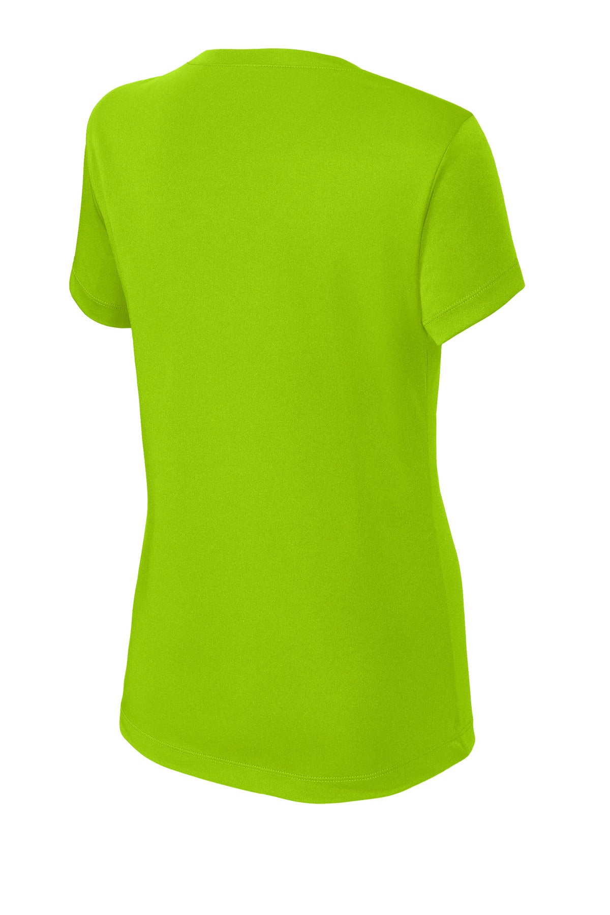 Sport-Tek Women's PosiCharge Competitor V-Neck Tee - Lime Shock