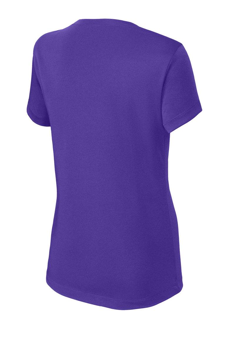 Sport-Tek Women's PosiCharge Competitor V-Neck Tee - Purple