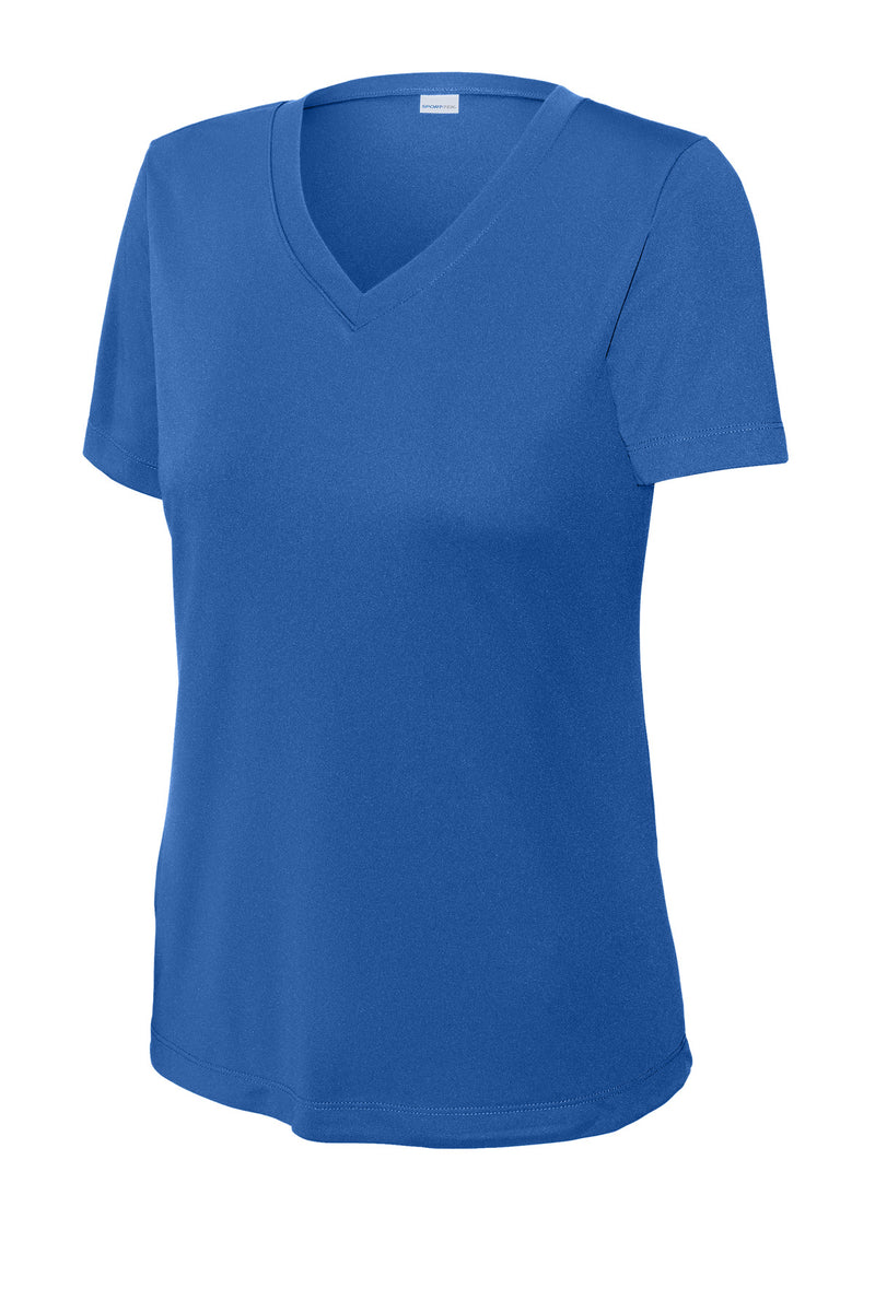 Sport-Tek Women's PosiCharge Competitor V-Neck Tee - True Royal