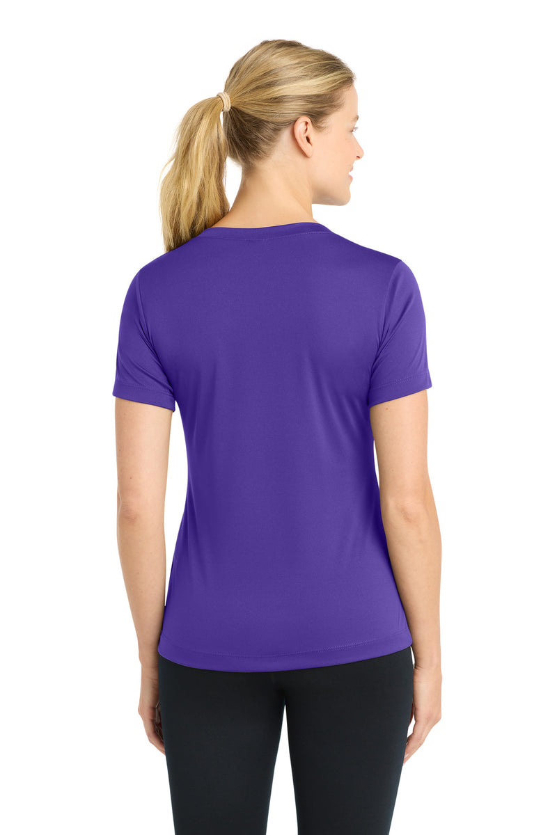 Sport-Tek Women's PosiCharge Competitor V-Neck Tee - Purple