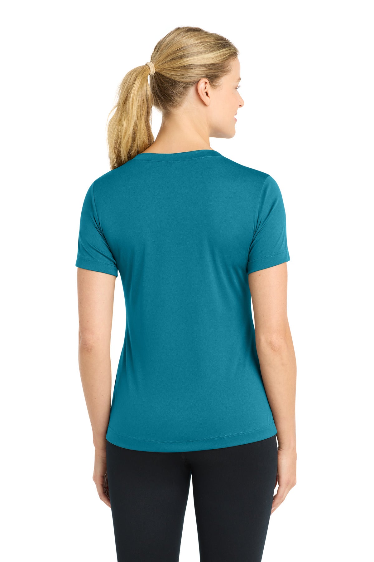Sport-Tek Women's PosiCharge Competitor V-Neck Tee - Tropic Blue