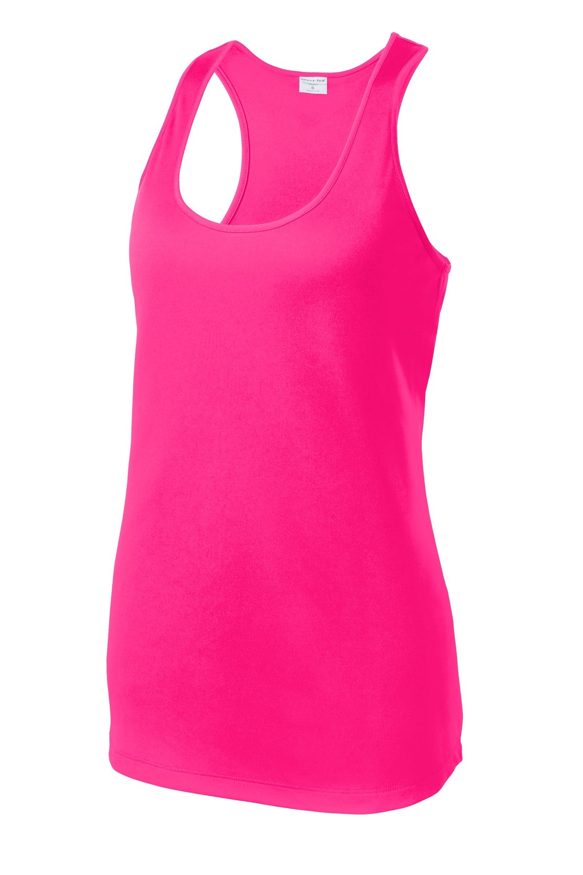 Sport-Tek Women's PosiCharge Competitor Racerback Tank - Neon Pink