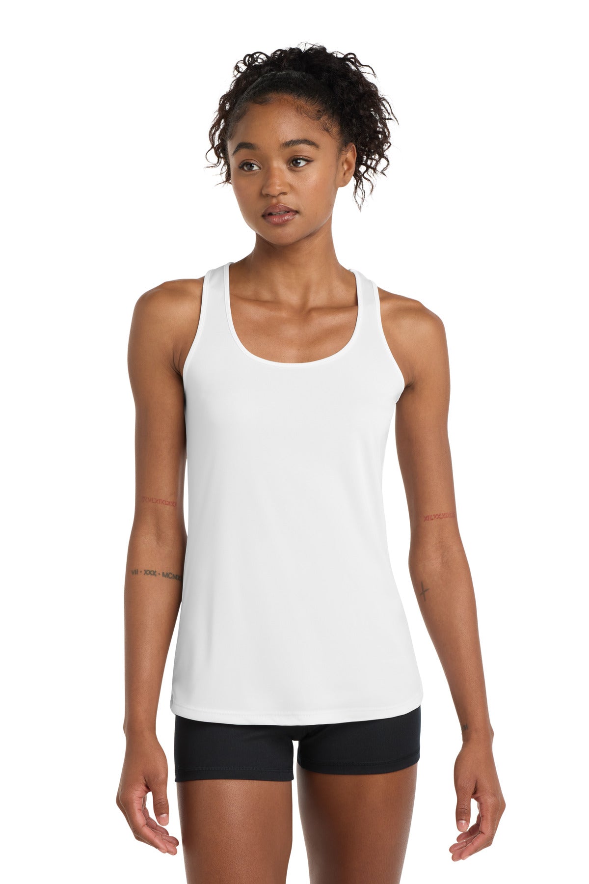 Sport-Tek Women's PosiCharge Competitor Racerback Tank - White