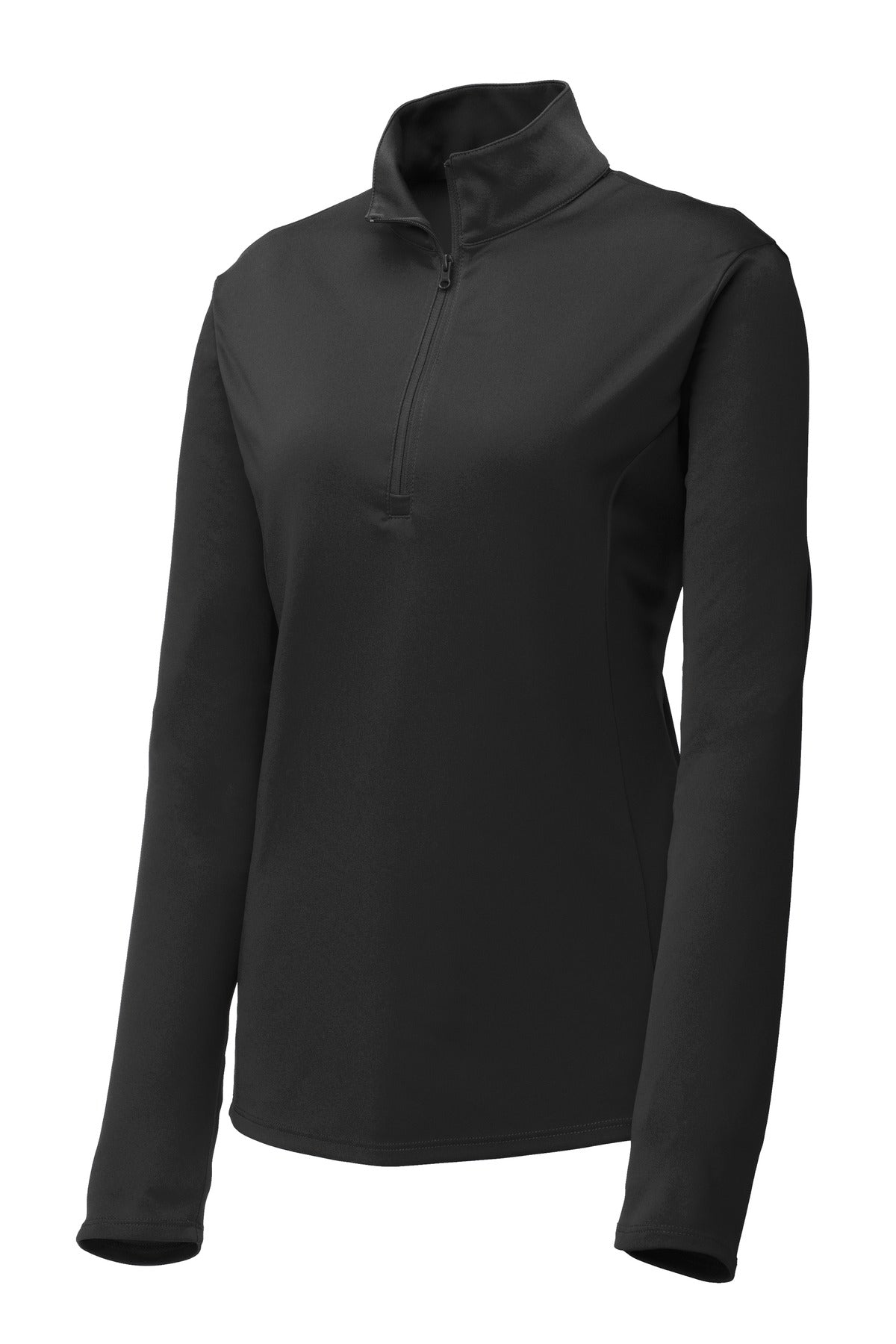 Sport-Tek Women's PosiCharge Competitor 1/4-Zip Pullover - Black