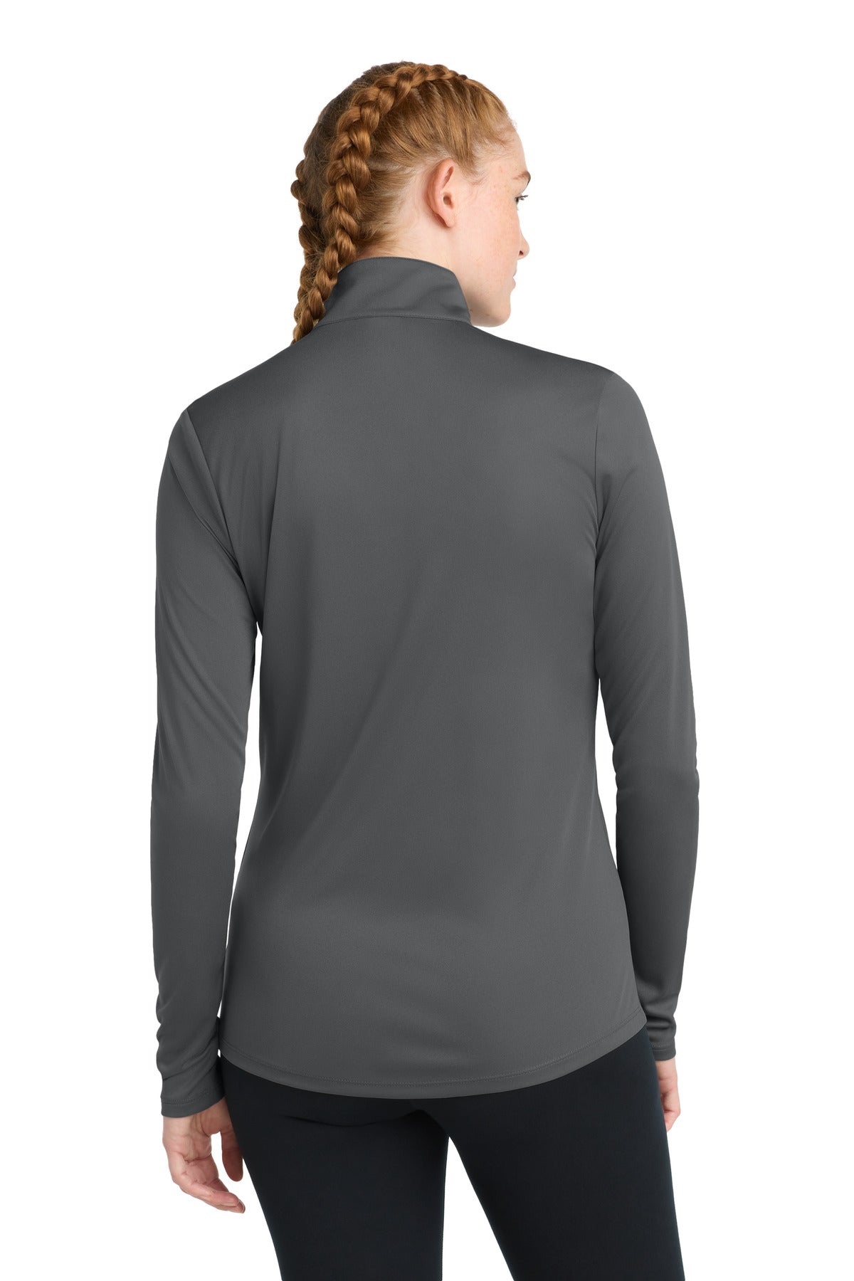 Sport-Tek Women's PosiCharge Competitor 1/4-Zip Pullover - Iron Grey