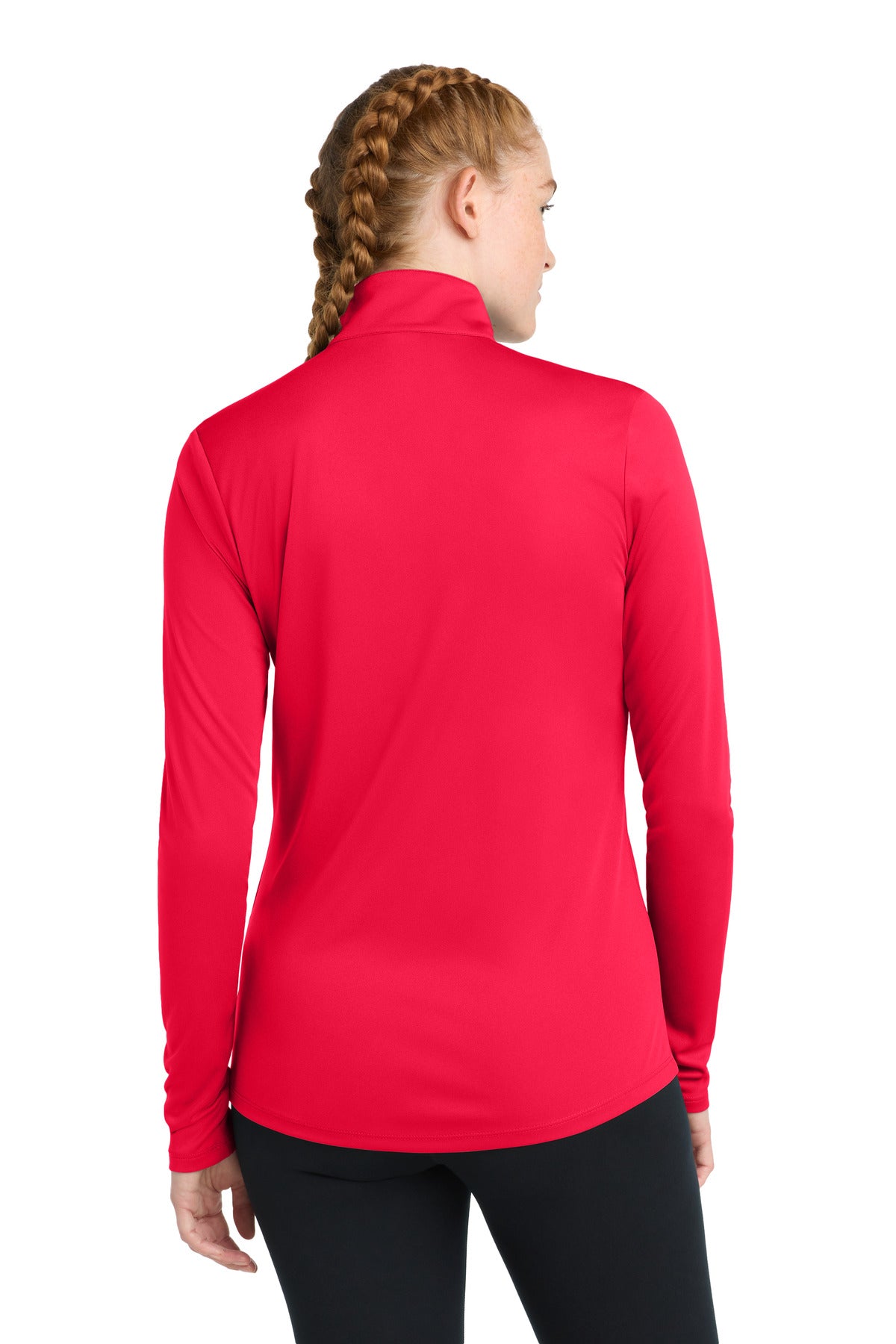 Sport-Tek Women's PosiCharge Competitor 1/4-Zip Pullover - True Red