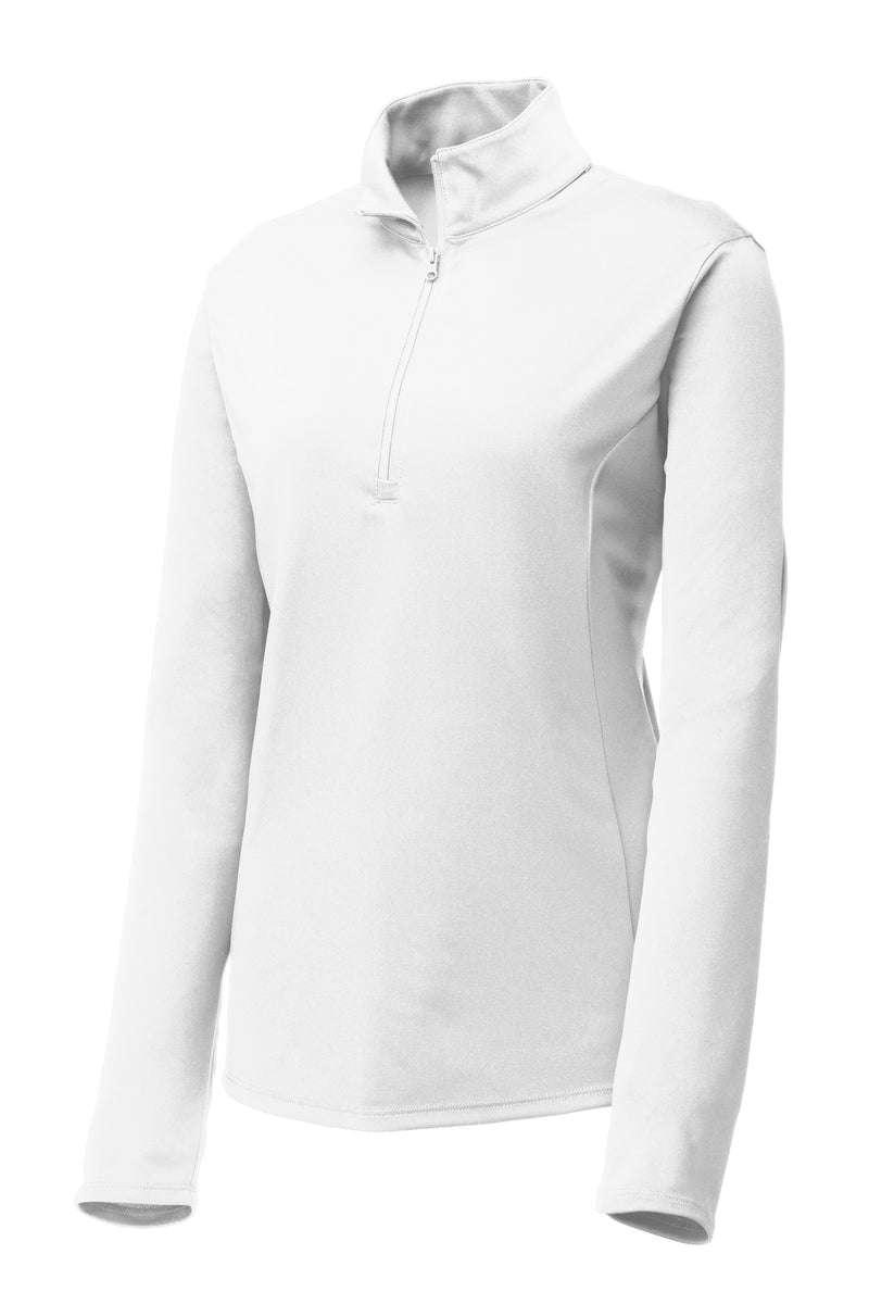 Sport-Tek Women's PosiCharge Competitor 1/4-Zip Pullover - White