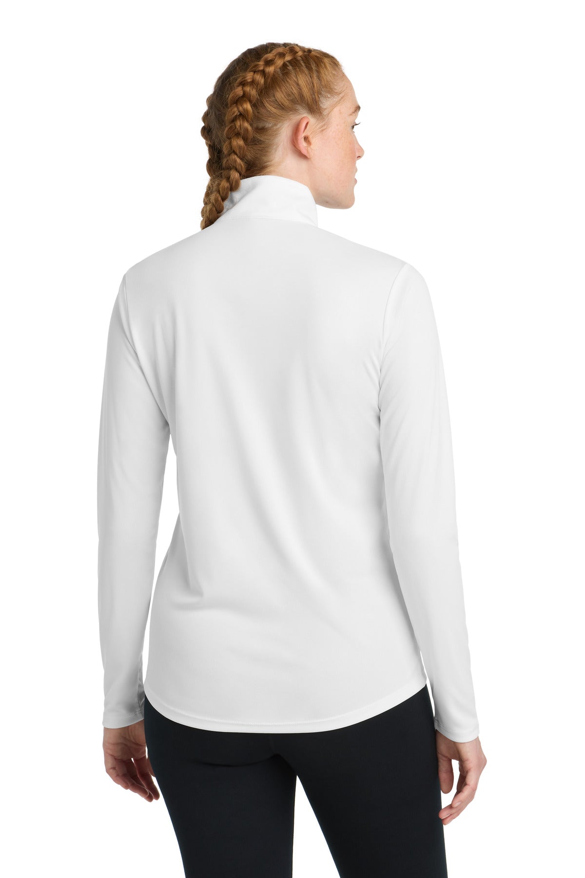 Sport-Tek Women's PosiCharge Competitor 1/4-Zip Pullover - White