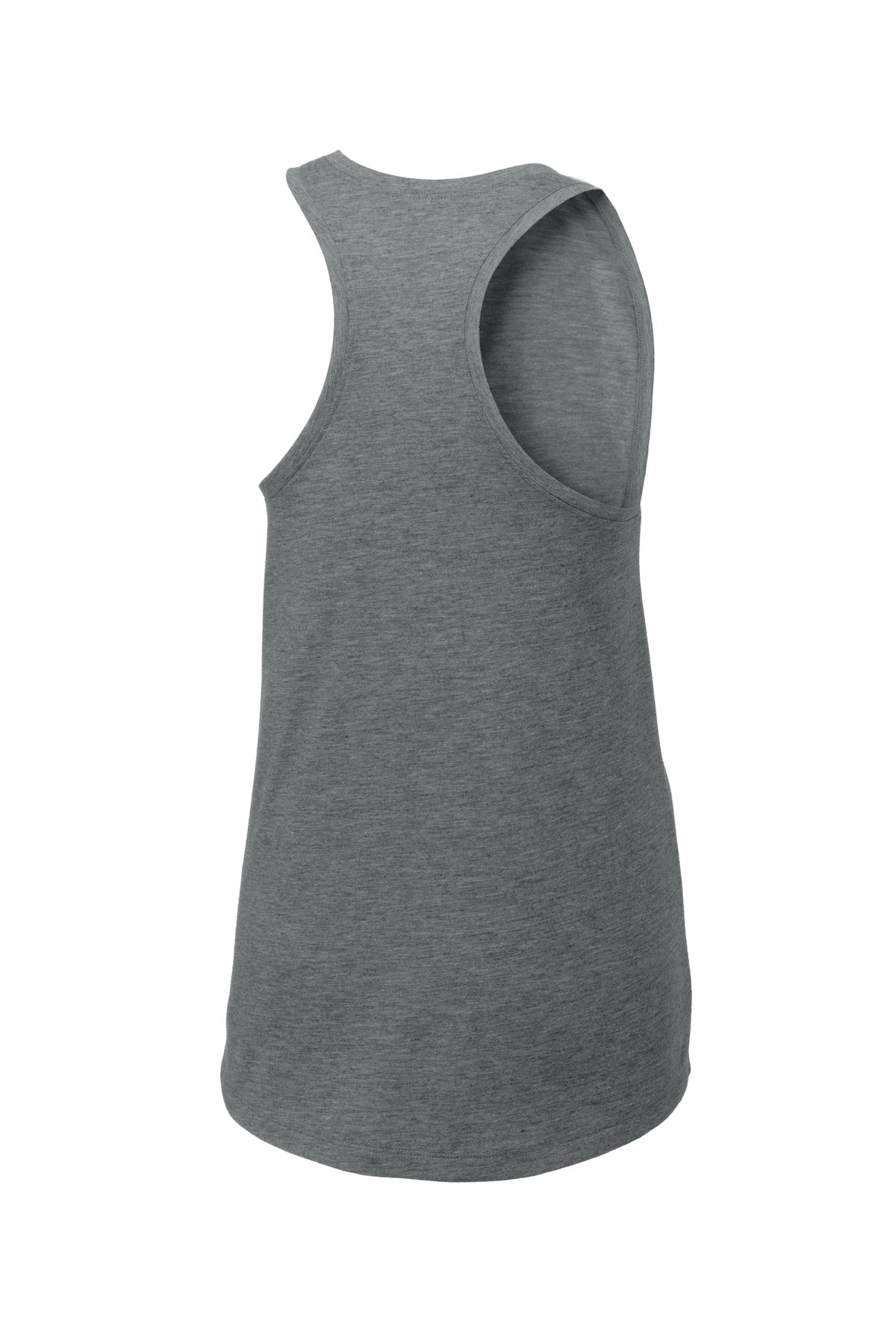 Sport-Tek  Women's PosiCharge  Tri-Blend Wicking Tank - Dark Grey Heather