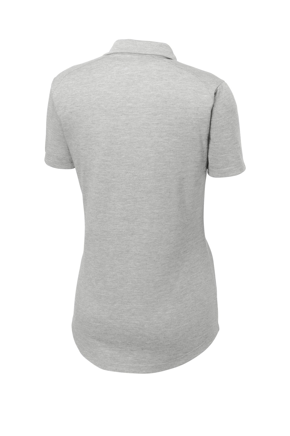 Sport-Tek  Women's PosiCharge  Tri-Blend Wicking Polo - Light Grey Heather