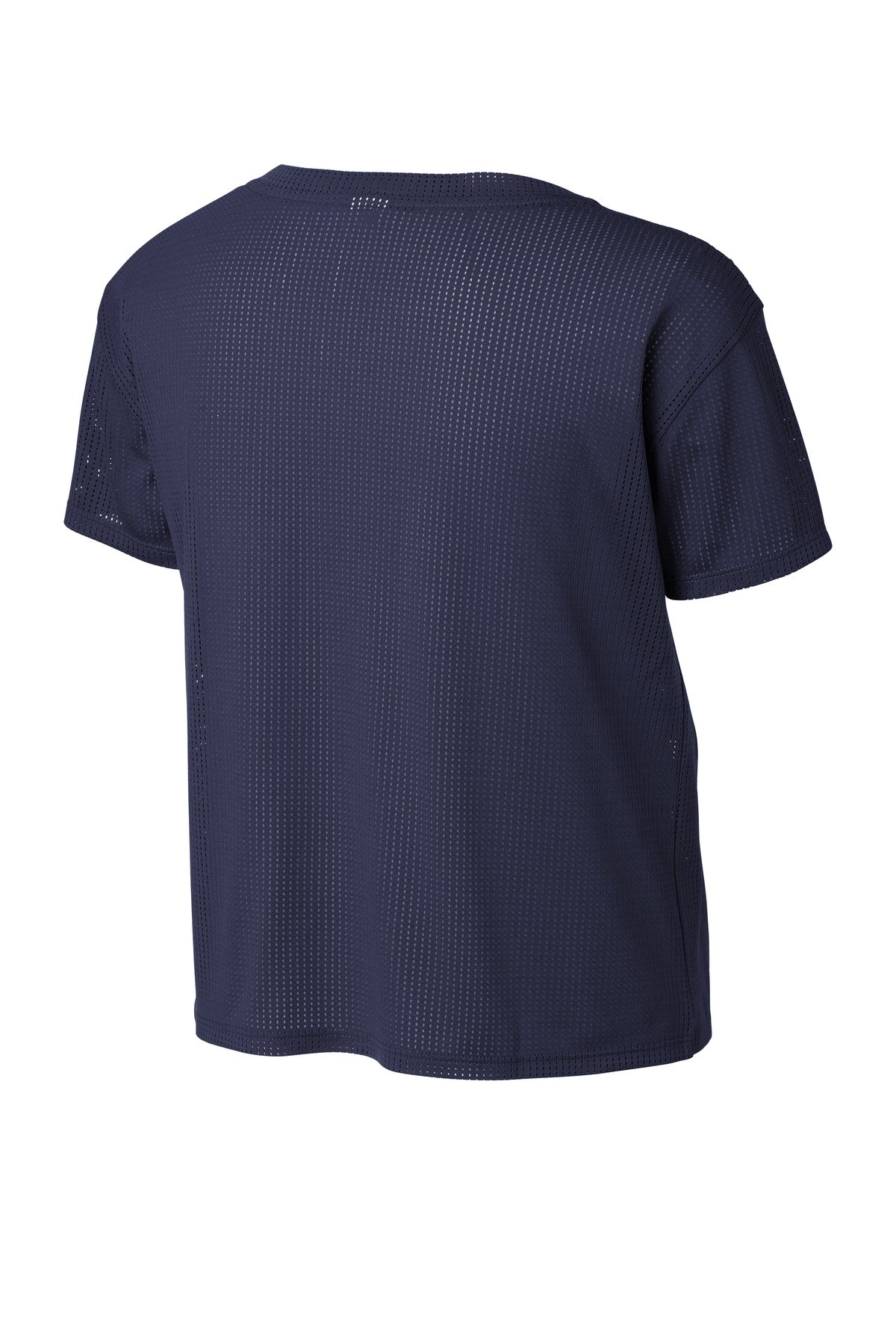Sport-Tek  Women's PosiCharge  Draft Crop Tee - True Navy