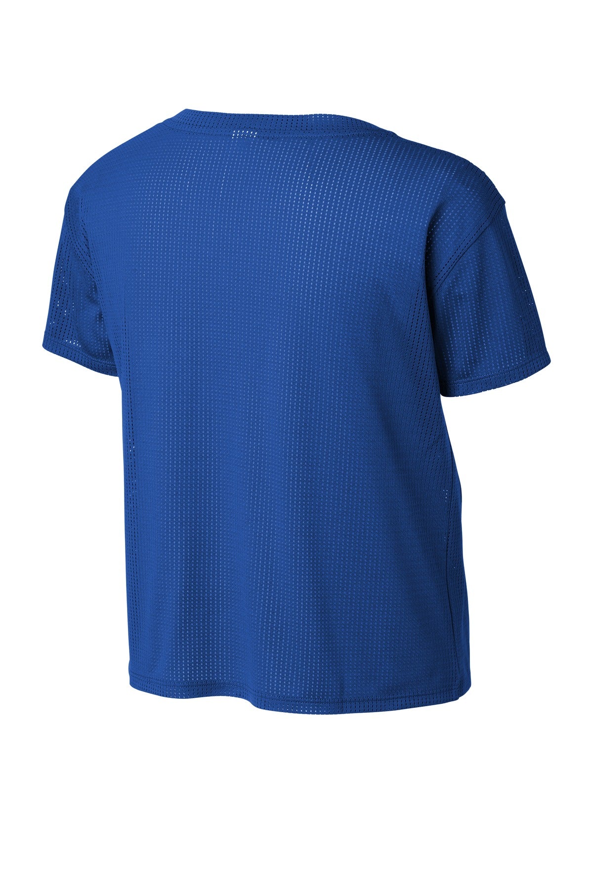 Sport-Tek  Women's PosiCharge  Draft Crop Tee - True Royal