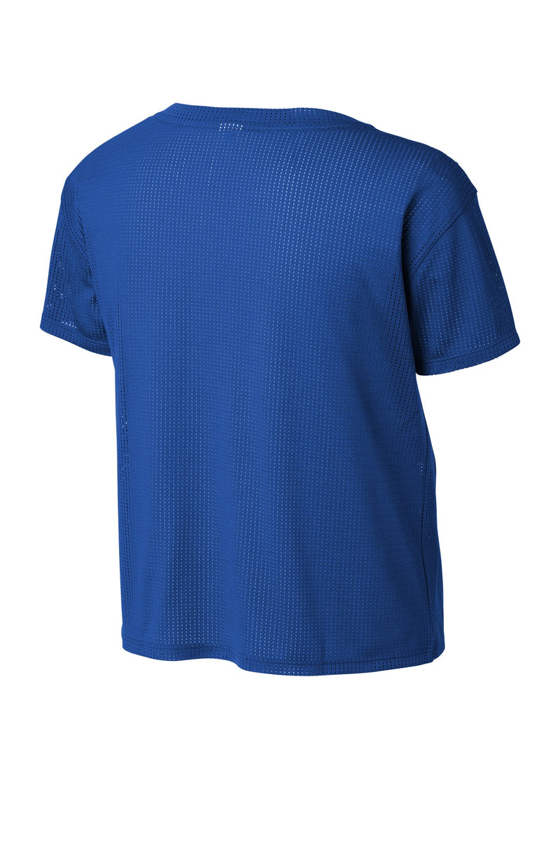 Sport-Tek  Women's PosiCharge  Draft Crop Tee - True Royal