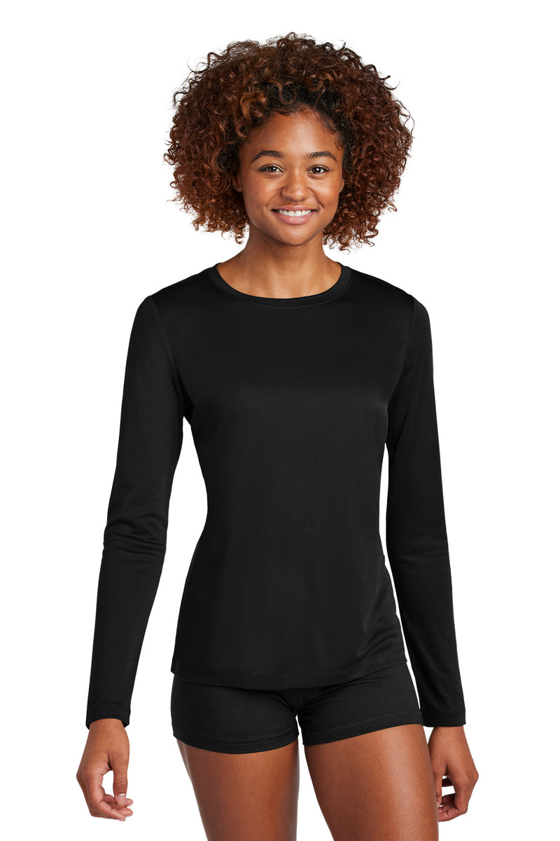 Sport-Tek Women's Posi-UV Pro Long Sleeve - Black