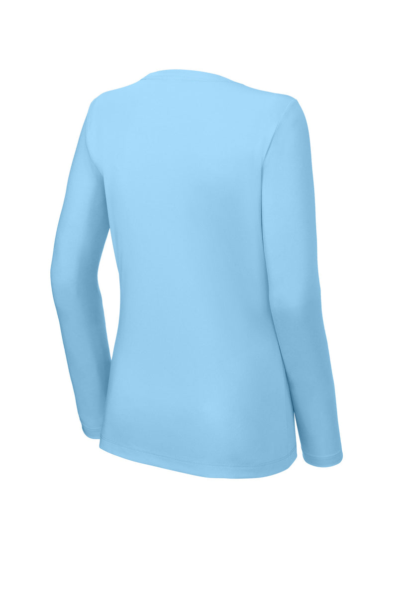 Sport-Tek Women's Posi-UV Pro Long Sleeve - Light Blue