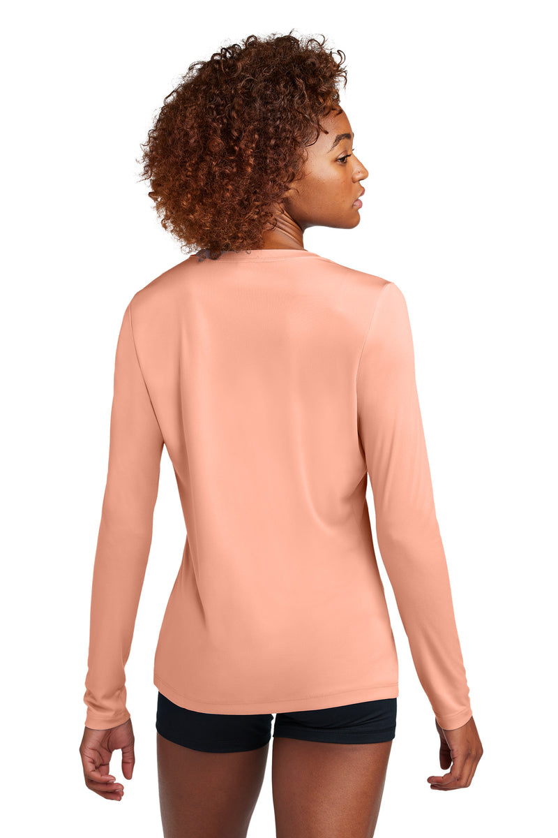 Sport-Tek Women's Posi-UV Pro Long Sleeve - Soft Coral