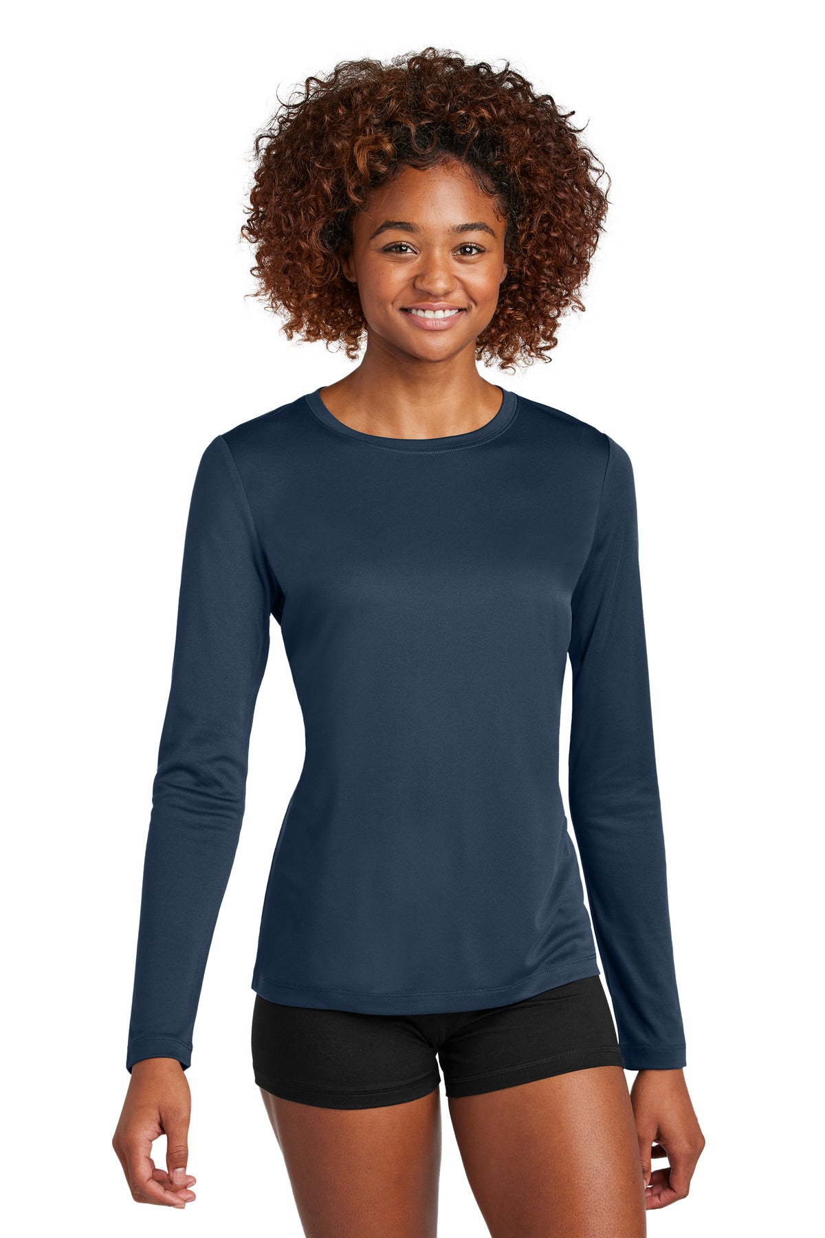 Sport-Tek Women's Posi-UV Pro Long Sleeve - True Navy